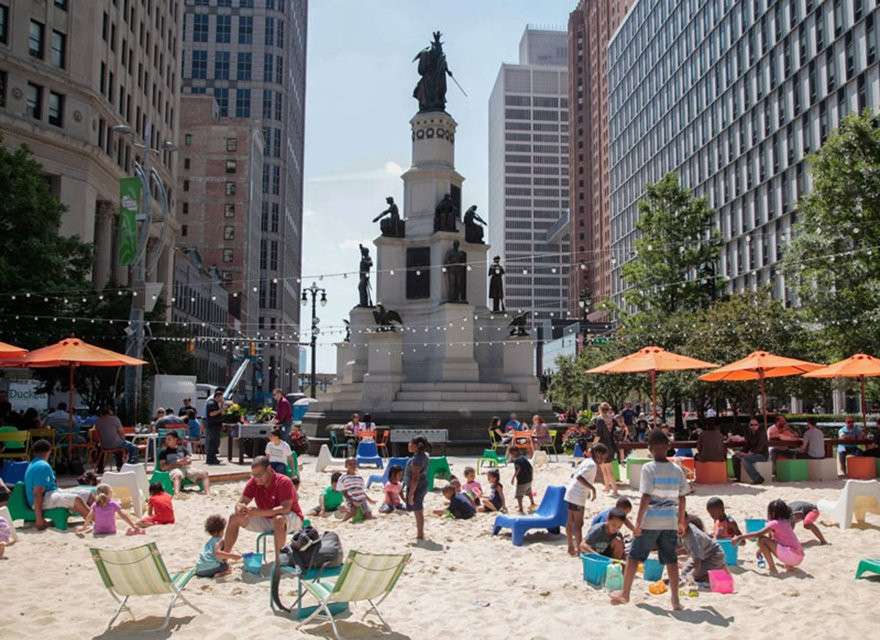 Campus Martius Park