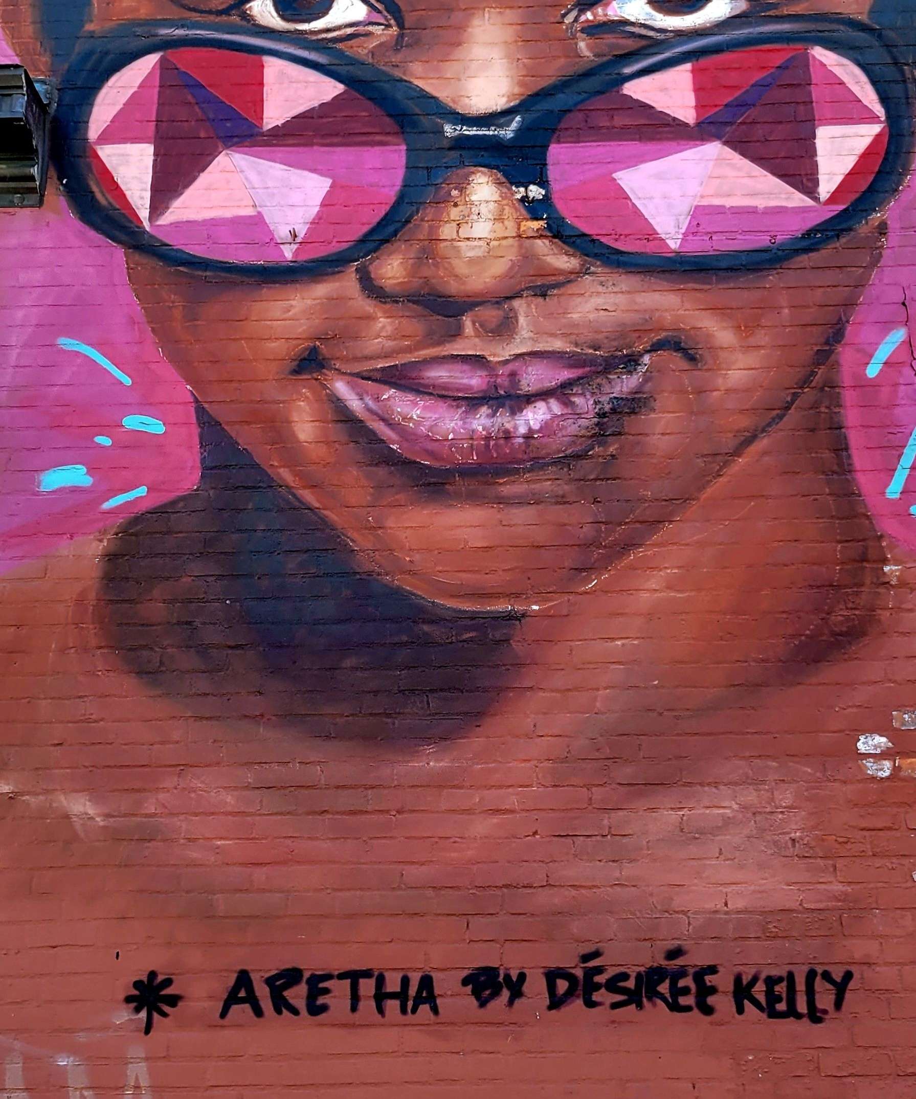 Aretha Mural